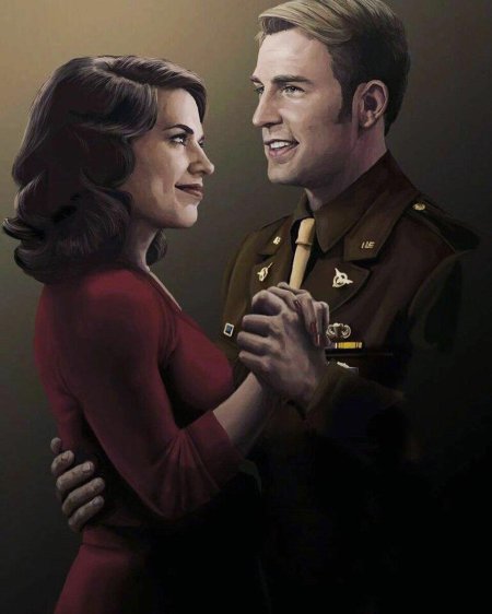 Стив роджерс и пегги картер