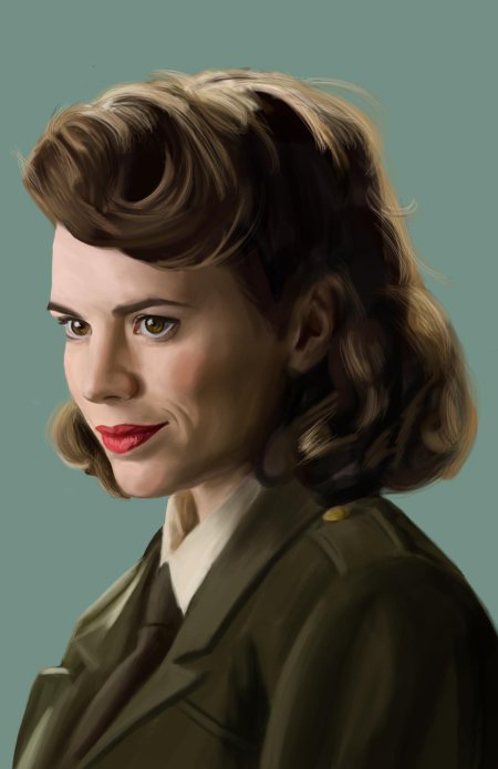 Хейли этвелл пегги картер