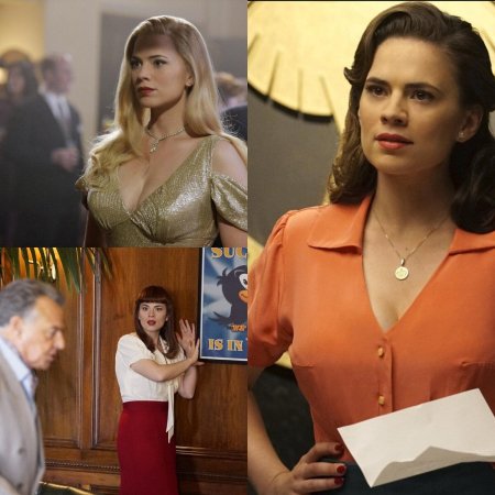 Хейли этвелл агент картер блондинка