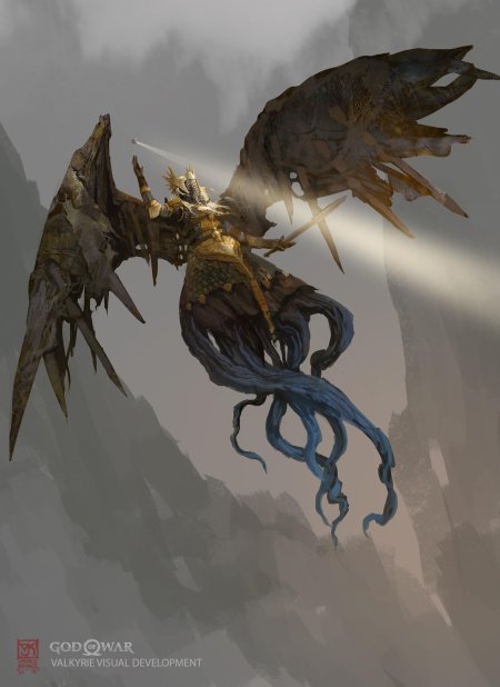 Валькирия гондюль god of war