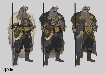 God of war ragnarok один концепт