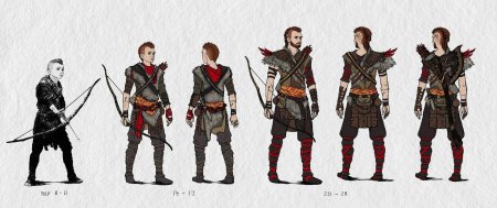 Концепт арт персонажа