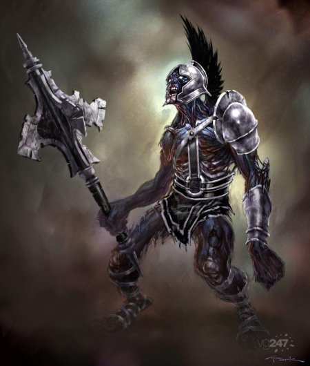 God of war 3 монстры