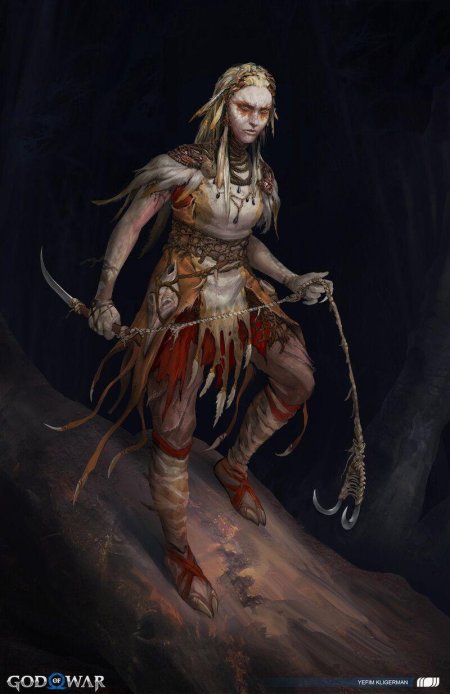 Шаман концепт арт