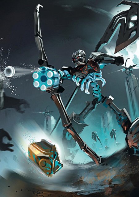 Лего бионикл 2015 леденящий череп