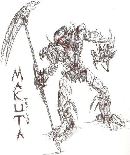 Лего бионикл макута арт