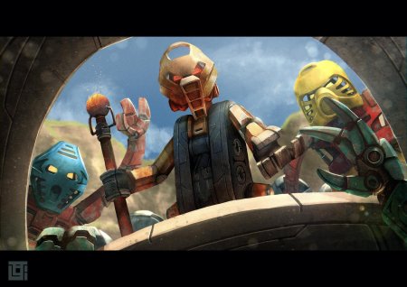 Bionicle 2 легенда метру нуи