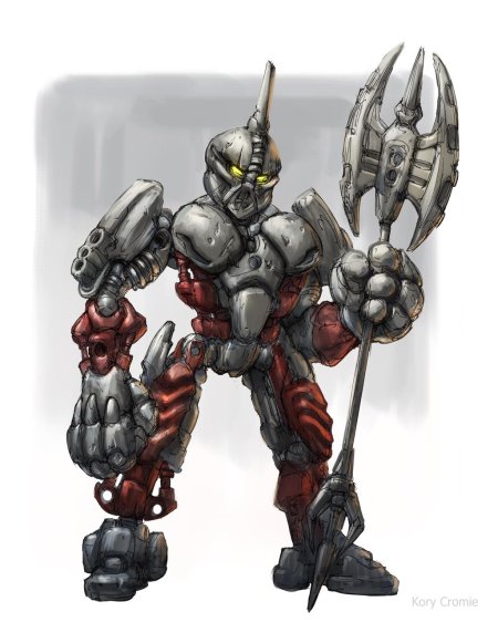 Lego bionicle аксонн