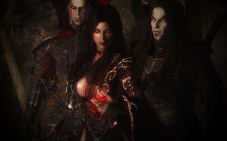 Skyrim компаньонки мария вампир