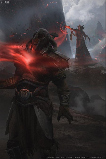 The elder scrolls вампиры арт