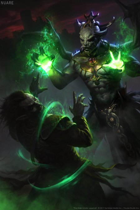 Полуорк некромант