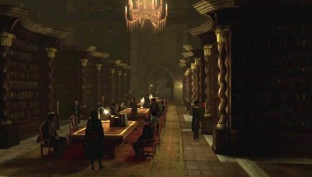 Гарри поттер хогвартс библиотека