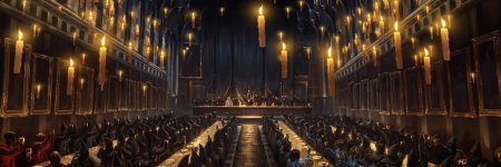 Гарри поттер зал хогвартса