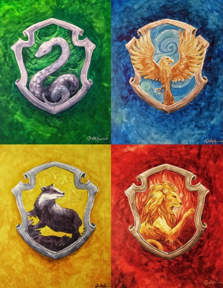 Гарри поттер слизерин гриффиндор когтевран пуффендуй