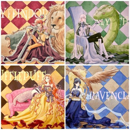 Годрик гриффиндор аниме