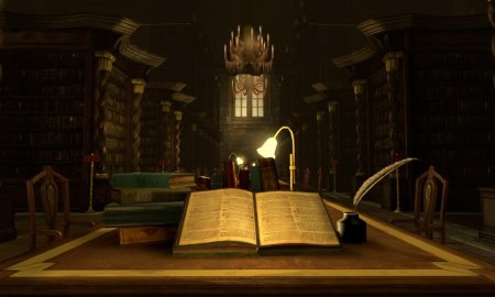 Гарри поттер хогвартс библиотека