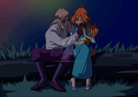 Арты злой Блум и Валтора