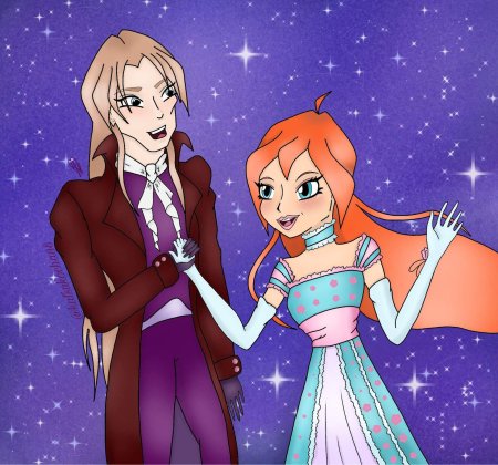 Винкс блум и валтор