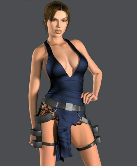 Блэкаддер лара крофт 3 д