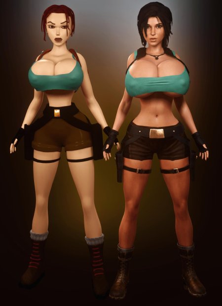 Блэкаддер лара крофт 3д 2021г