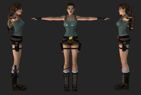 Tomb raider эволюция лары крофт