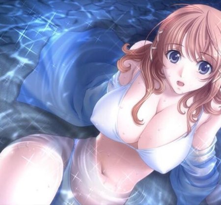 Голые тити аниме