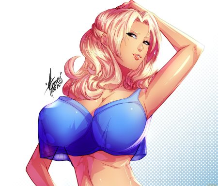 Большие сиськи арты