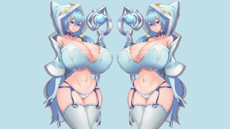 Мега большие сиськи аниме