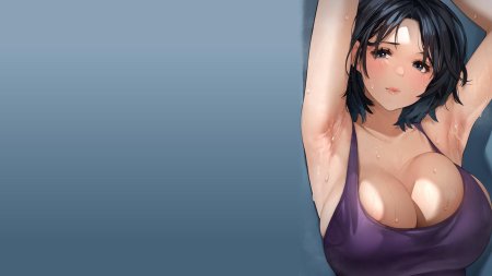 Голые сиськи аниме