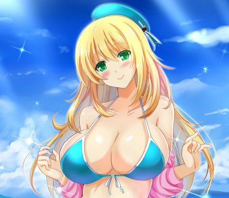 Большая грудь в аниме