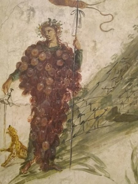 Фрески помпеи дионис