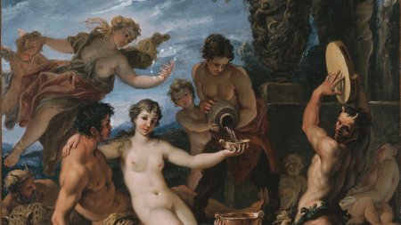 «вакх и ариадна» ()тициан