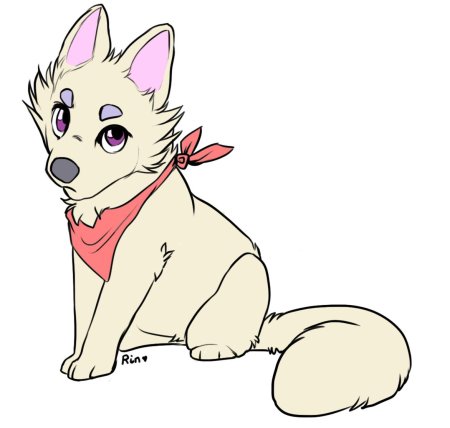 Аниме собака