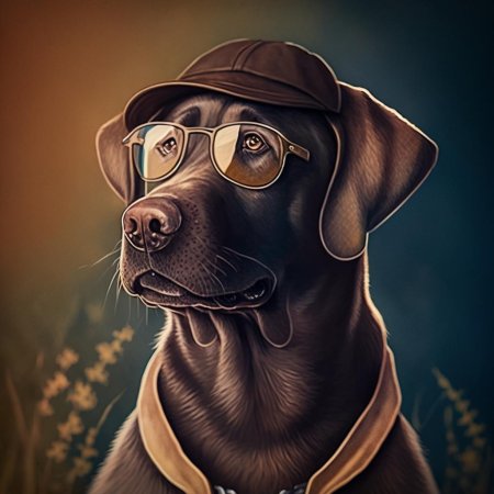 Иллюстрация собака