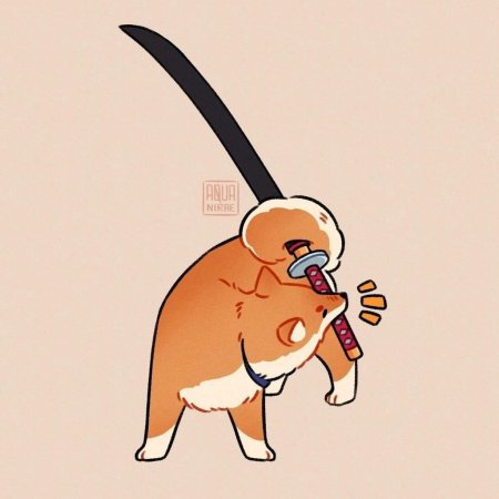 Самурае щенки геншин