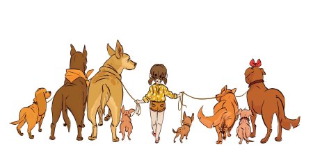 Иллюстрация собаки