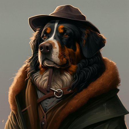 Брутальная собака