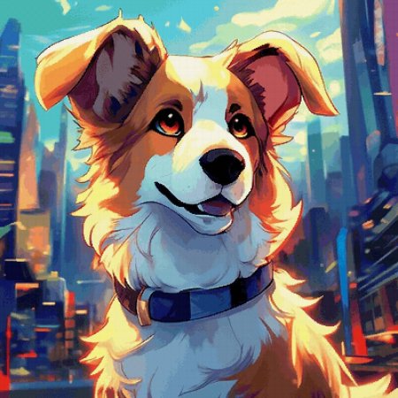 Корги мультяшные