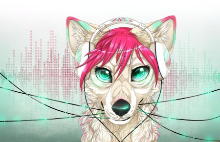 Животные в наушниках