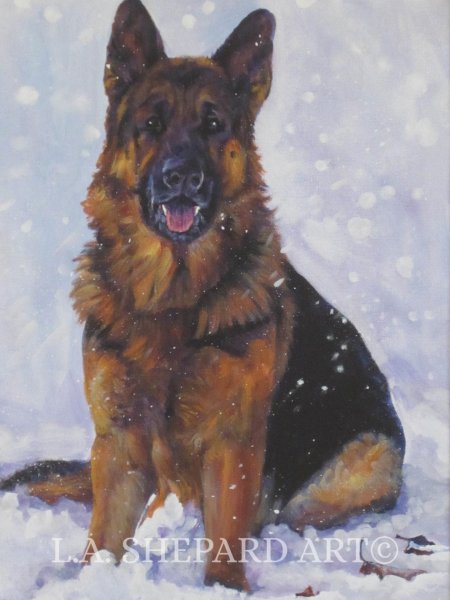 Немецкая овчарка мухтар арт