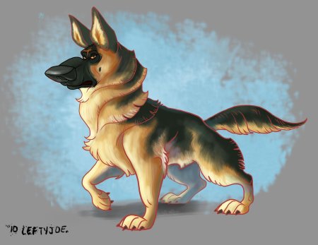 Немецкая овчарка шеферд мухтар