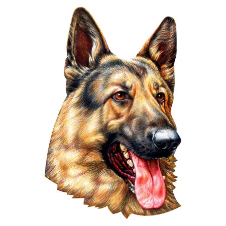 Немецкая овчарка наклейки