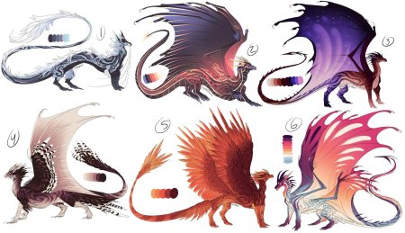 Идеи для драконов рефы