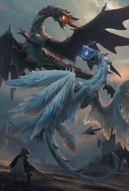 Дракон арт