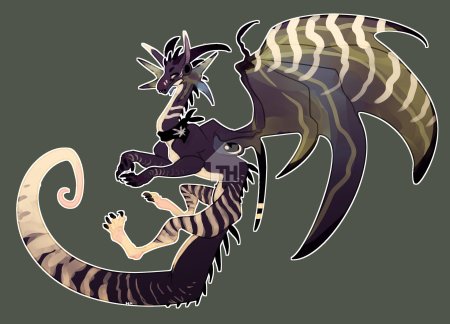 Ос дракон фурри