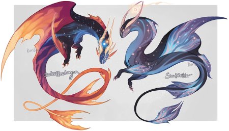 Драконы саламандры адопты персонажи