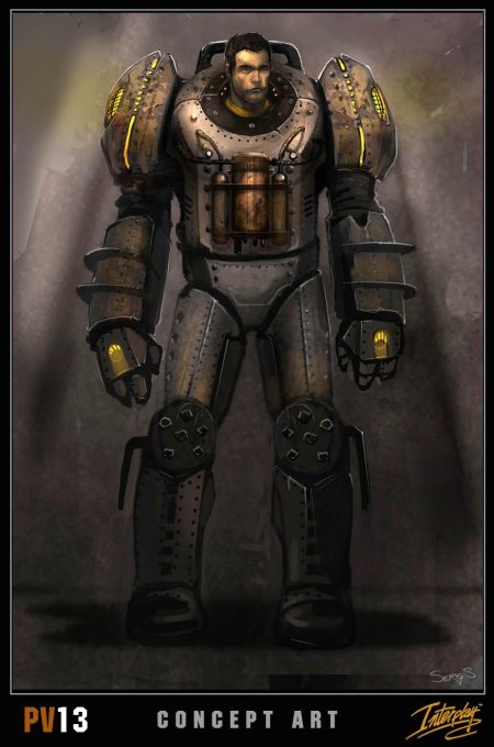 Фоллаут силовая броня арт