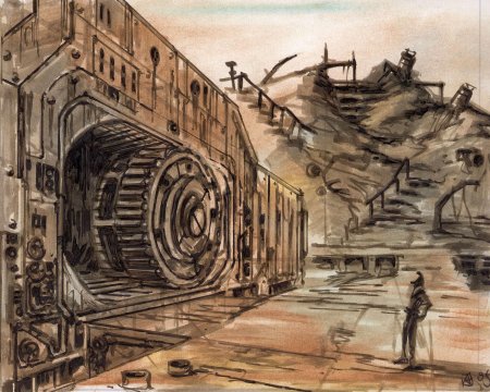 Adam adamowicz concept art fallout убежище