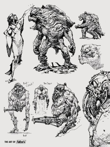 Фоллаут 4 концепт арт