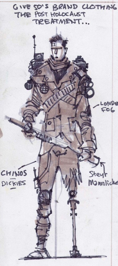 Фоллаут рейдер концепт арт